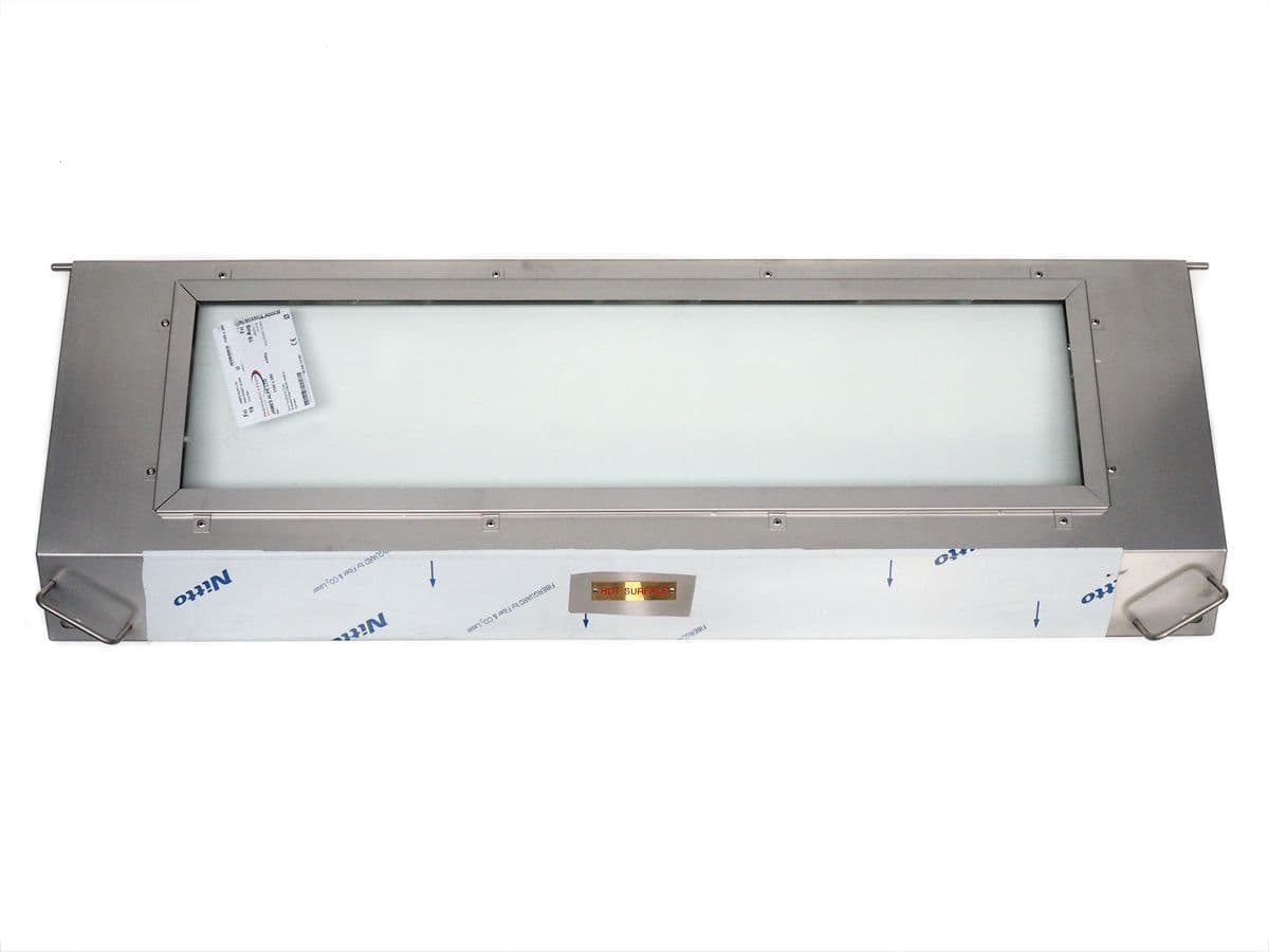 Titan stainless door with window COM-05