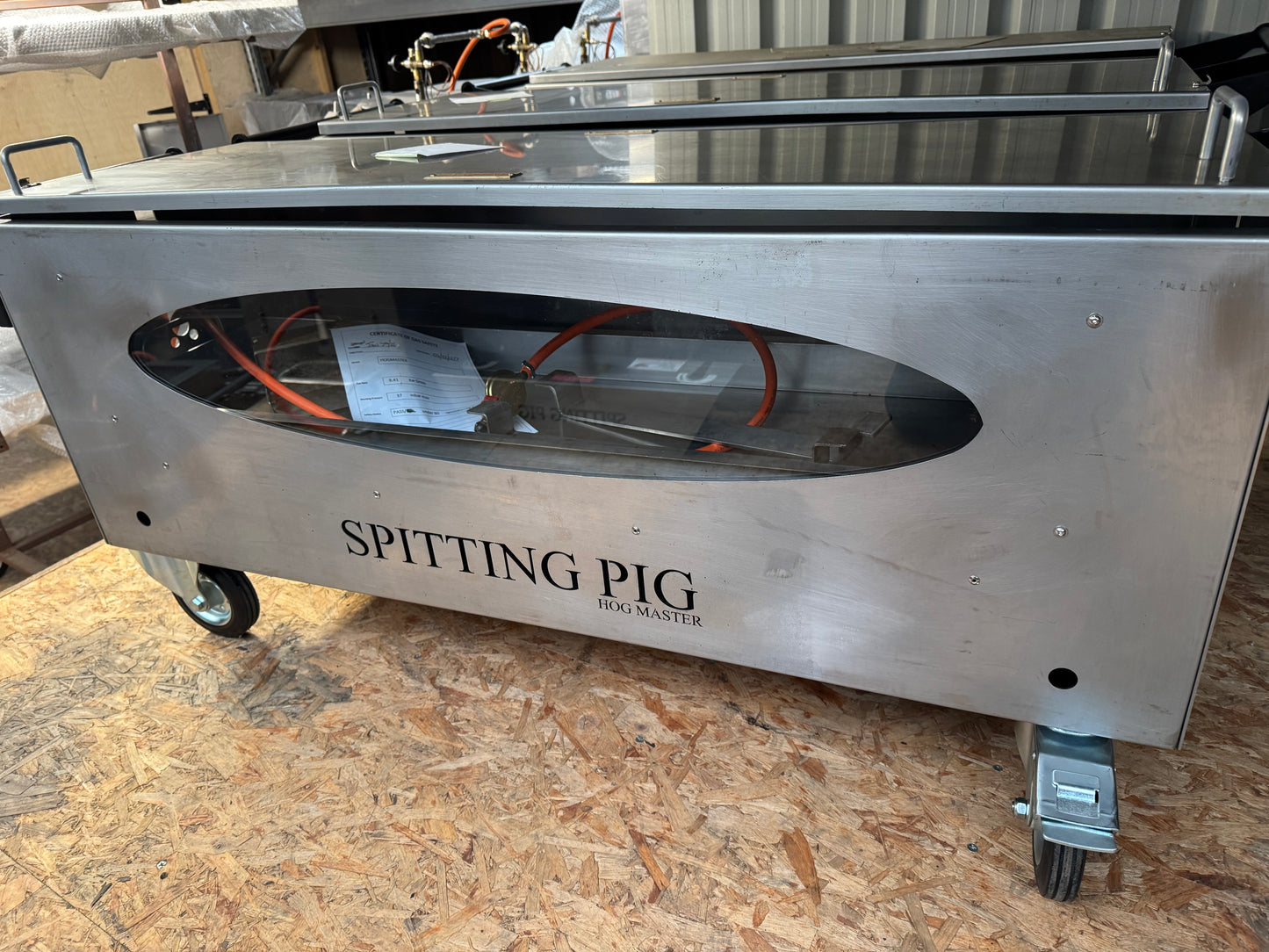 Refurbished Hogmaster Hog machine with Glass SPM03/22/1217