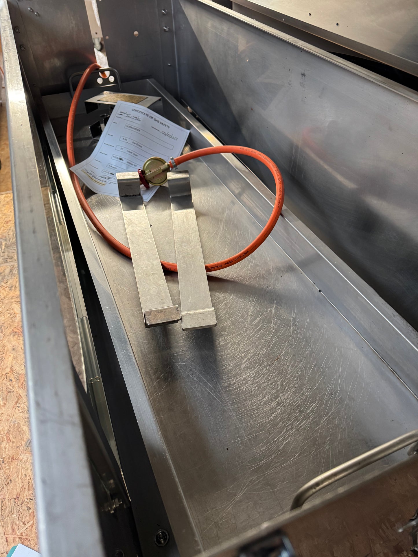 Refurbished Hogmaster Hog machine with Glass SPM03/22/1217