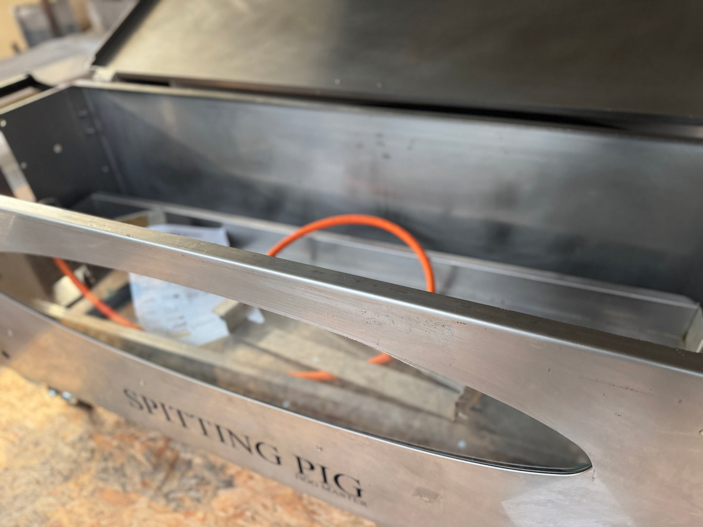 Refurbished Hogmaster Hog machine with Glass SPM03/22/1217