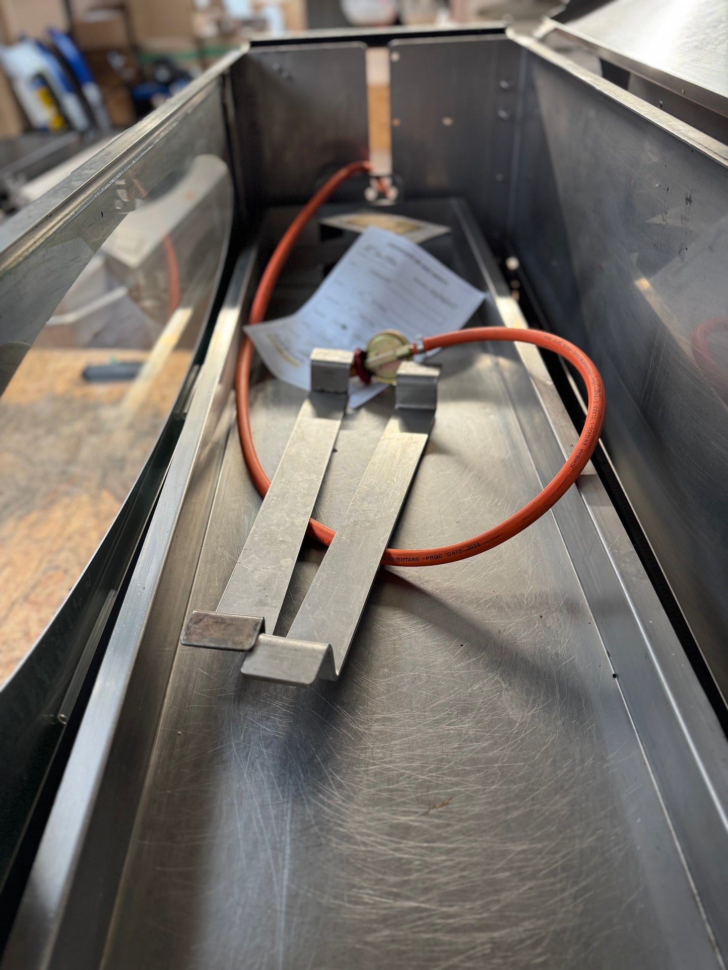 Refurbished Hogmaster Hog machine with Glass SPM03/22/1217