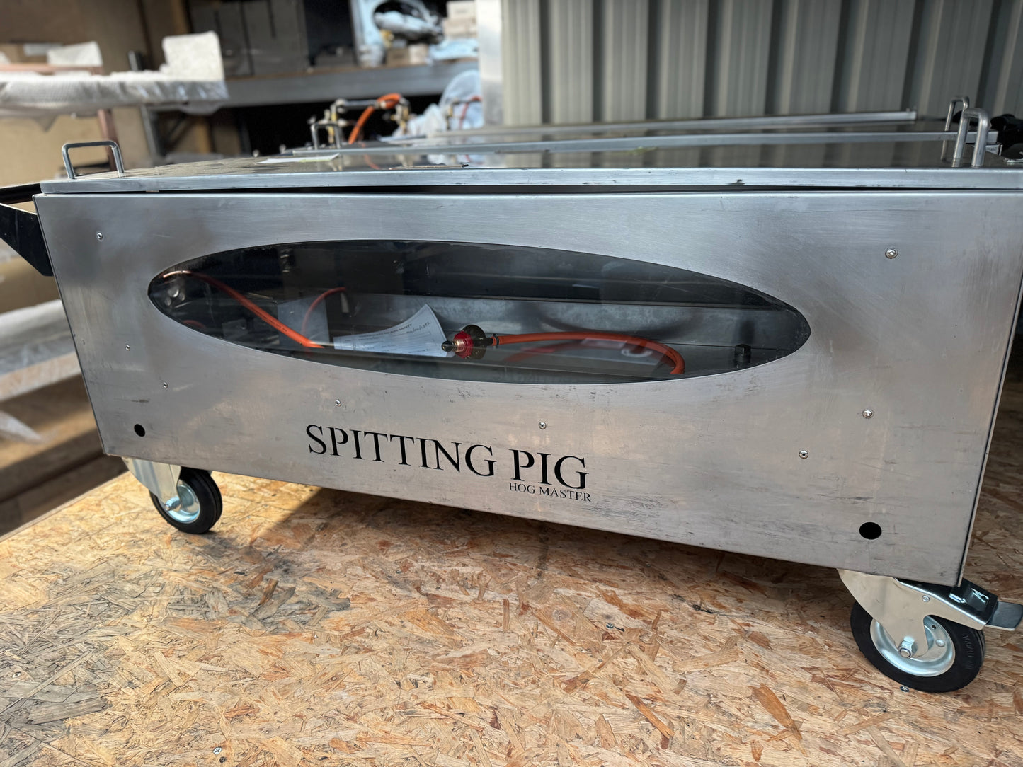 Refurbished Hogmaster Hog machine with Glass SPM02/24/1392