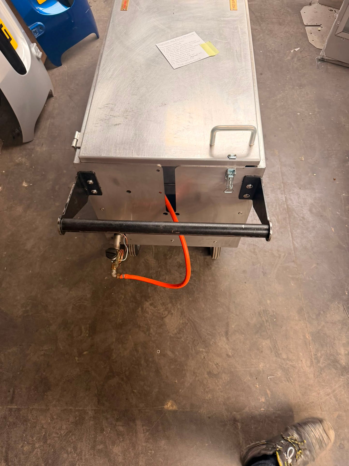 Refurbished Hogmaster Hog machine with Glass SPM 08/22/1281