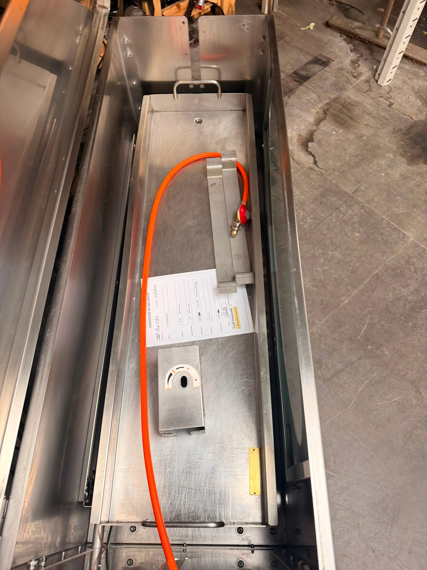 Refurbished Hogmaster Hog machine with Glass SPM 03/22/1166
