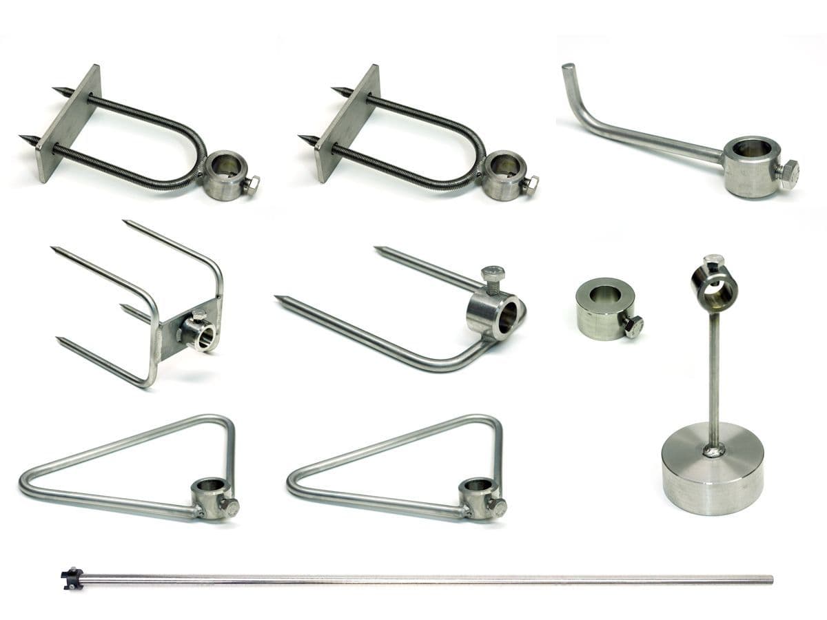 Complete Spit Pole with Attachments (Spit version only) - Platinum - SPK-01